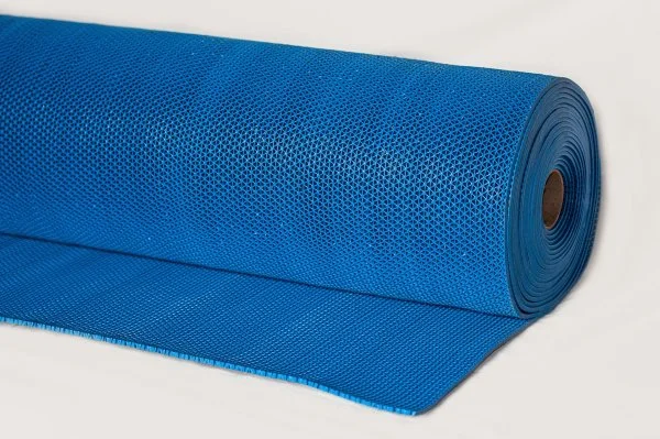 Грязезащитное рулонное покрытие ЗигЗаг Синий 4,5 мм (1,2 м) Китай в Казани