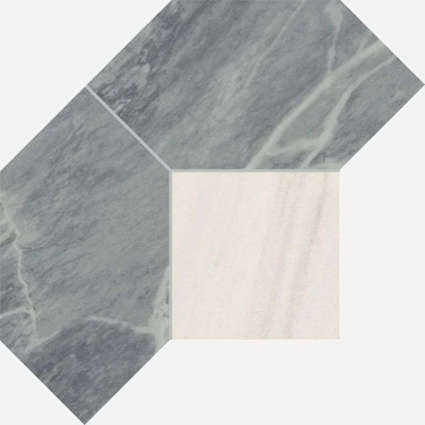 Керамогранит Italon Шарм Экстра Атлантик 28,5х21 мозаика Полигон в Казани