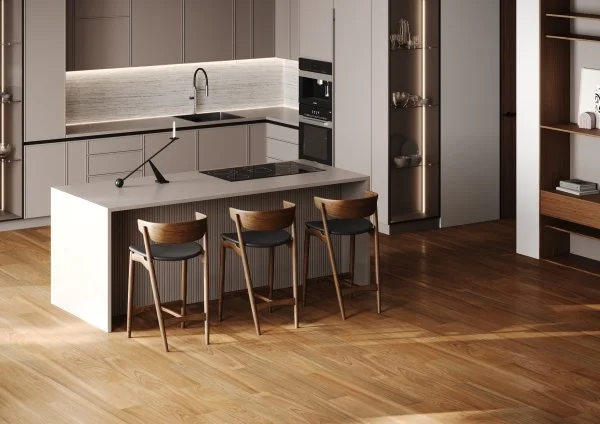 Паркетная доска Quartz Parquet Классик 5 мм Дуссия Африканская 550-63 в Казани