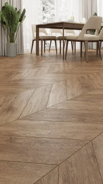 Кварц-виниловая плитка Alpine Floor Chevron Гевуина ECO 20-10 (2,5 мм. 43 класс) в Казани