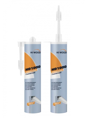 Монтажно-стыковочный клей HiWood HD1000 Белый 280 ml в Казани