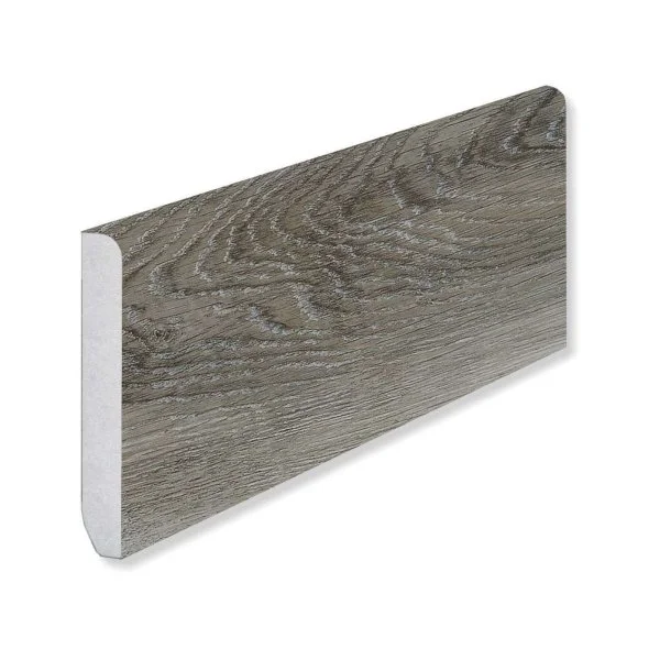 Кварцевый плинтус Fargo 366-1B Дуб Рустик Серый градиент 80х11х2200 мм в Казани