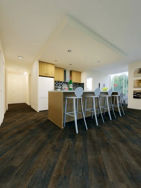 Кварц-виниловая плитка FineFloor Light Дуб Берген FF-1372 в Казани