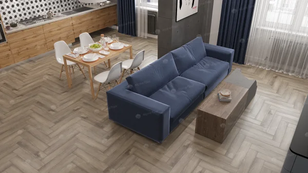 Кварц-виниловая плитка Alpine Floor Parquet Дуб Исида ЕСО 16-15 2.5 мм. 43 класс в Казани