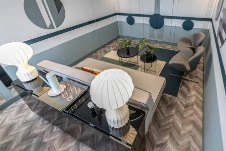 Пробковое покрытие CorkStyle Chevron Silver в Казани