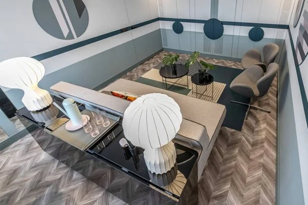 Пробковое покрытие CorkStyle Chevron Silver в Казани