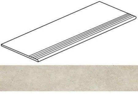 Керамогранит Italon Скайлайн Сноу 30х120 ступень в Казани