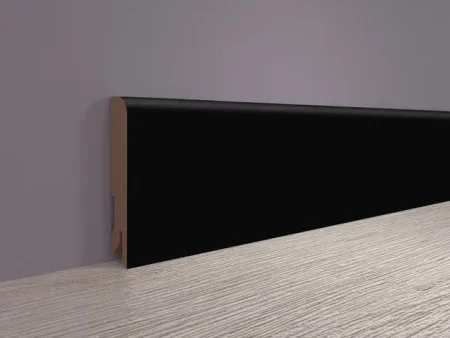 Плинтус MDF Bonkeel 24032 Чёрный Софт (100х16х2400 мм) в Казани
