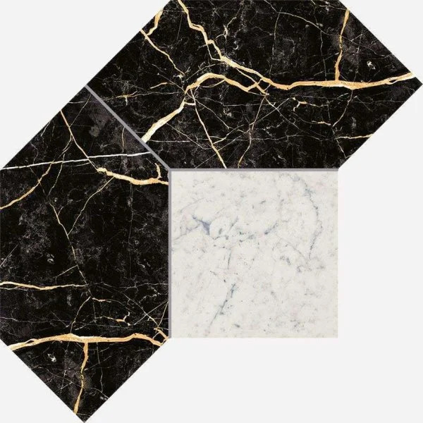 Керамогранит Italon Шарм Экстра Лоран 28,5х21 мозаика Полигон в Казани