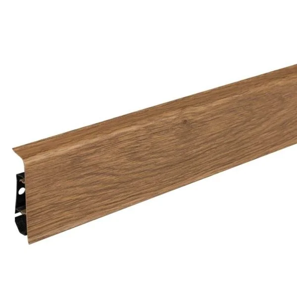 Плинтус пластиковый Arbiton INDO70 12 Дуб темный 2,5 м в Казани