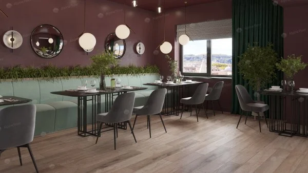 Кварц-виниловая плитка Alpine Floor Premium XL Дуб Персиковый ЕСО 7-20, 8 мм. 43 класс в Казани