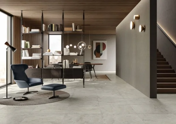 Керамогранит Italon Метрополис Абсолют Сильвер 80х80 (Натуральная и Реттифицированная) в Казани