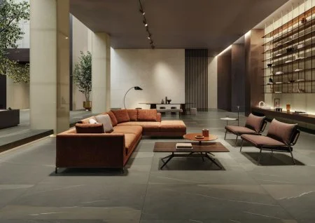 Керамогранит Italon Метрополис Гласс Сэнд 80х160 (Люкс и Реттифицированная) в Казани