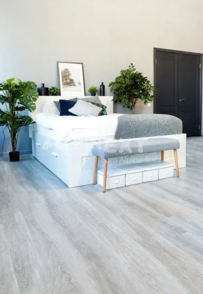 Кварц-виниловая плитка Alpine Floor Ultra Дуб Туманный ЕСО 5-26 2 мм. 34 класс в Казани