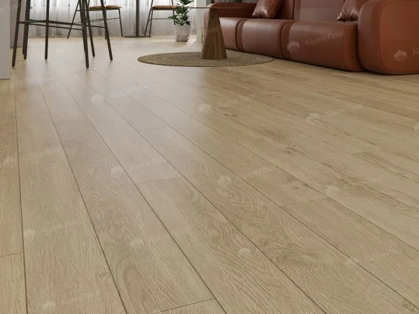 Каменно-полимерная плитка Alpine Floor Grand Sequoia Village Миндаль ECO 11-607 4мм, 43 класс в Казани