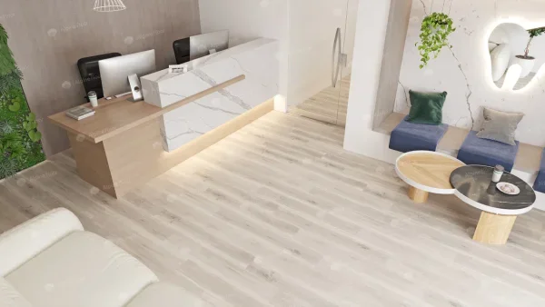 Кварц-виниловая плитка Alpine Floor Ultra Дуб Полярный ЕСО 5-19 2 мм. 34 класс в Казани