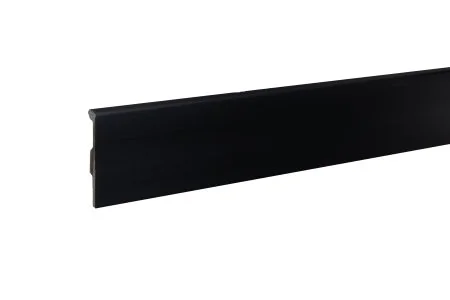 Плинтус дюрополимерный Bonkeel 02 Черный (80х14х2000 мм) в Казани