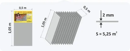 Подложка Солид 3мм листовая серая (5,25м2) в Казани