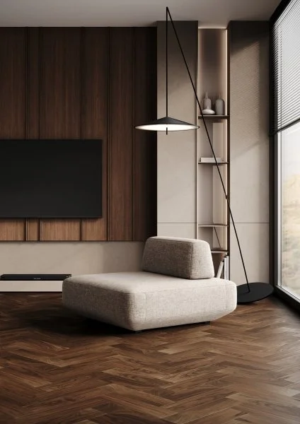 Паркетная доска Quartz Parquet Штучный паркет Орех Американский 44-400-29 в Казани