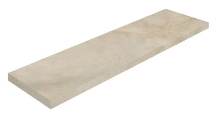 Керамогранит Coliseum Монца Крим Ступень угловая левая (Натуральный, 33х120) в Казани