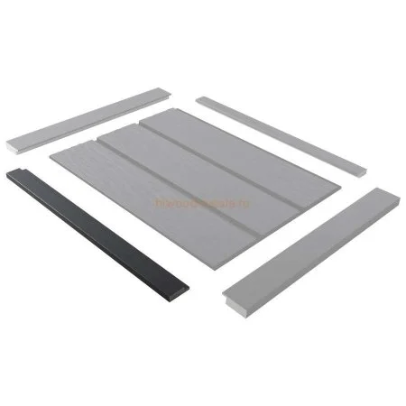 Финишный молдинг LF124A GR15K правый декорированный (42х12х2700мм) в Казани