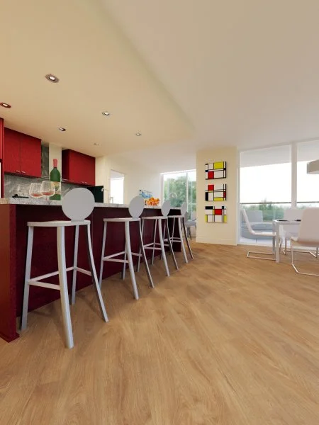 Кварц-виниловая плитка FineFloor Light Дуб Эно FF-1371 в Казани