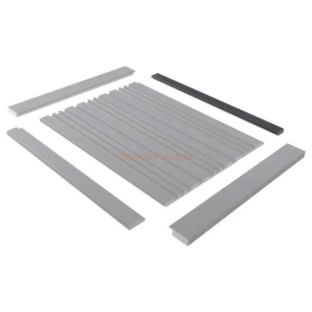 Финишный молдинг LF124B GR3 левый декорированный (31х12х2700мм) в Казани