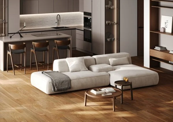 Паркетная доска Quartz Parquet Классик 5 мм Дуссия Африканская 550-63 в Казани