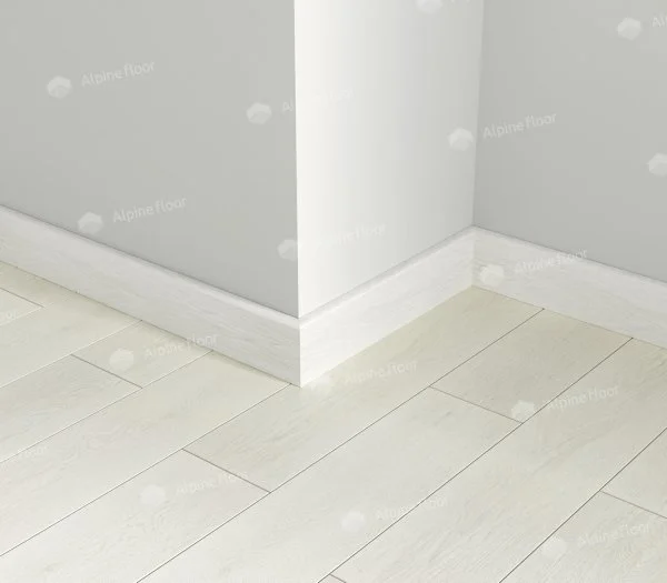 Кварцевый плинтус Alpine Floor Parquet Light 13-0 Белый в Казани