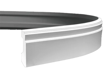 Плинтус Европласт 1.53.101 (110х26х2000 мм) Гибкий в Казани