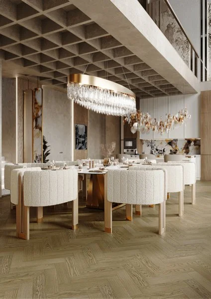 Паркетная доска Quartz Parquet Штучный паркет Дуб Конго 44-1258-54 в Казани