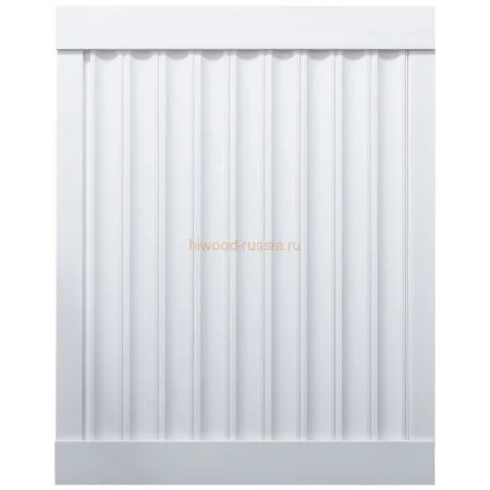 Финишный молдинг LF124A NP правый белый (42х12х2700мм) в Казани