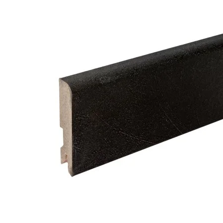 Плинтус MDF Bonkeel 24034 Чёрный Лофт (80х16х2400 мм) в Казани
