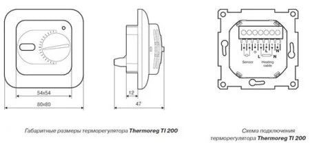 ТерморегуляторThermoreg TI-200 Black в Казани