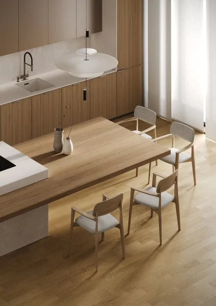 Паркетная доска Quartz Parquet Штучный паркет Дуб Шампань 44-414 в Казани