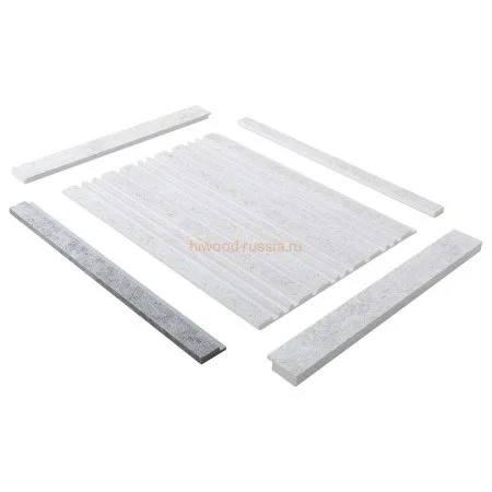 Финишный молдинг LF124A W50 правый декорированный (42х12х2700мм) в Казани