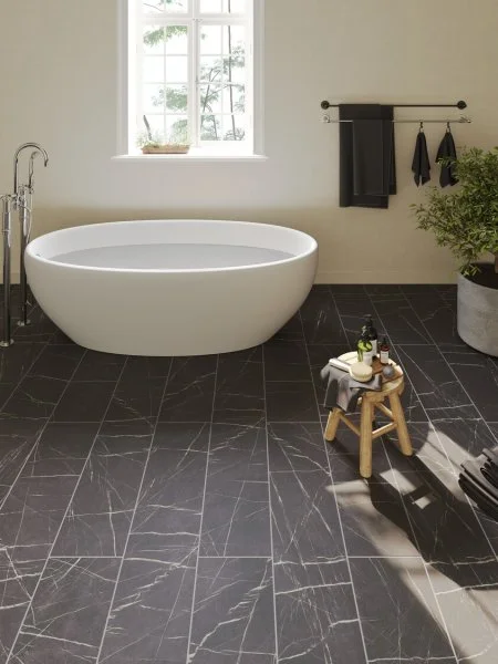 Ламинат Egger PRO 8/33 4V Large Aqua+ Камень Пьетра Гриджиа чёрный EPL246 в Казани