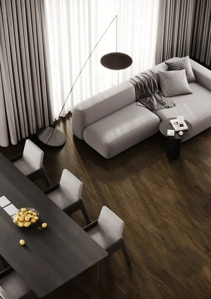 Паркетная доска Quartz Parquet Классик 5 мм Дуб Брауни 413 в Казани