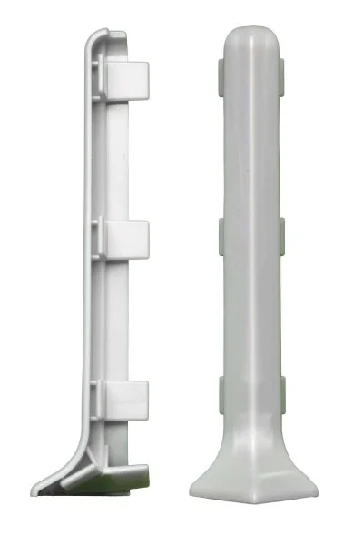 Наружный угол Bonkeel ПЛ60 серый (ПВХ) в Казани