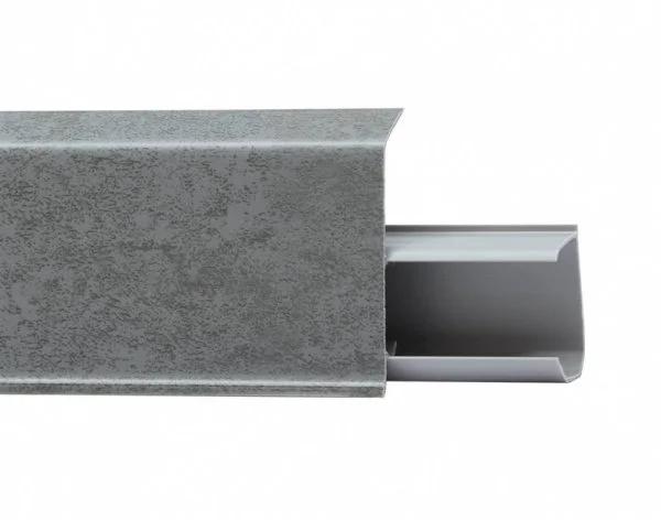 Пластиковый плинтус Royce №551 Грей (55х23х2200мм) в Казани