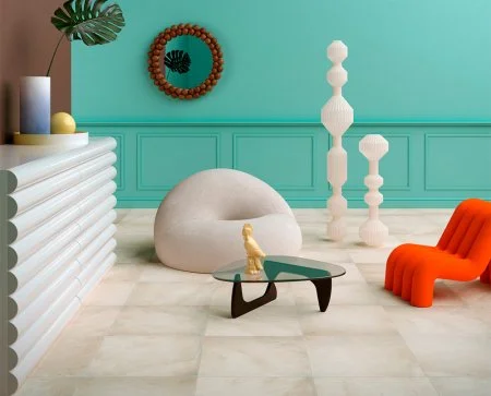 Керамогранит Coliseum Ривьера Уайт 60х60 (Натуральный и Реттифицированный) в Казани