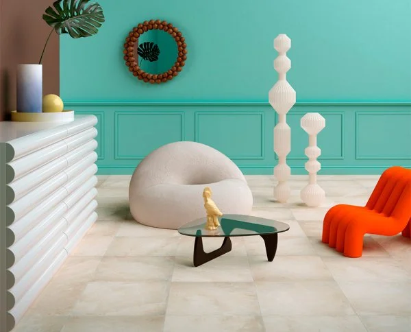 Керамогранит Coliseum Ривьера Уайт 60х60 (Натуральный и Реттифицированный) в Казани