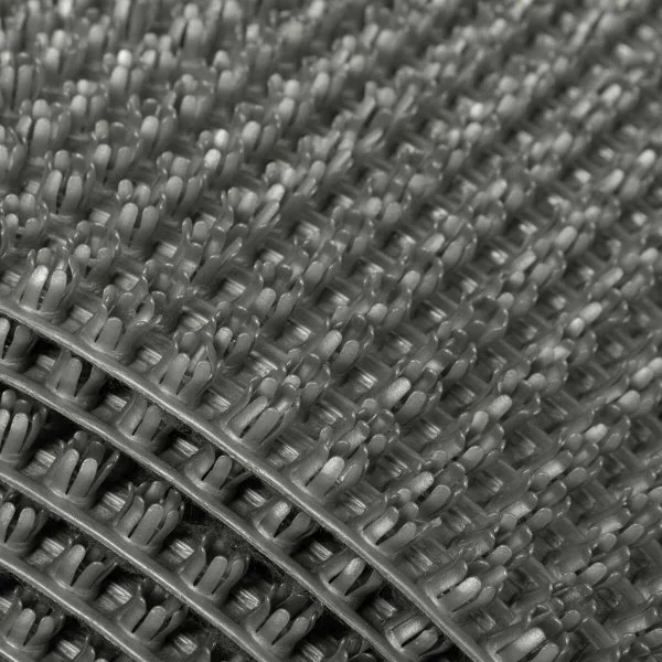 Щетинистое покрытие Альфа-Стиль 128 Серый металлик - 0,9х15 м. пог в Казани