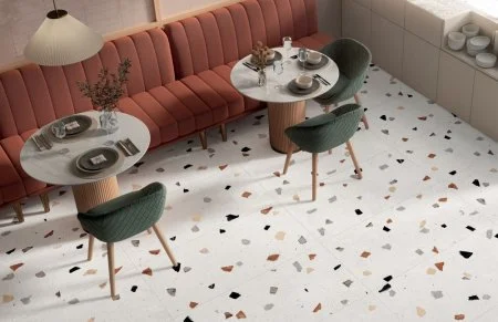 Керамогранит Coliseum Палладио Уайт 60х120 (Натуральный и Реттифицированный) в Казани