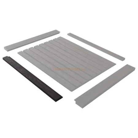 Финишный молдинг LF124A BR395 правый декорированный (42х12х2700мм) в Казани