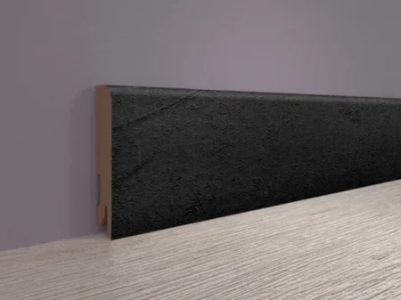 Плинтус MDF Bonkeel 24034 Чёрный Лофт (80х16х2400 мм) в Казани