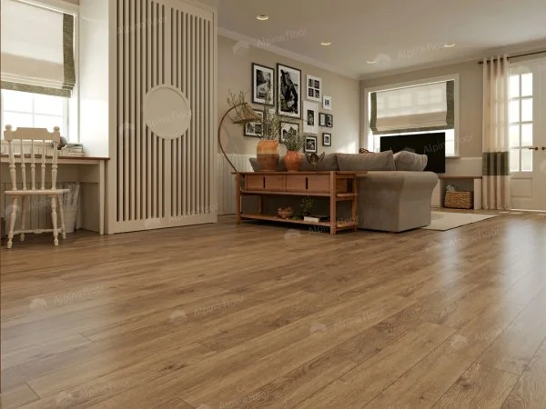 Каменно-полимерная плитка Alpine Floor Grand Sequoia Village Макадамия ECO 11-1007 4мм, 43 класс в Казани