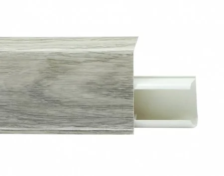 Пластиковый плинтус Royce №549 Дуб Альба (55х23х2200мм) в Казани