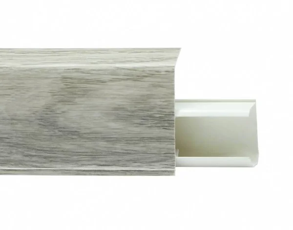 Пластиковый плинтус Royce №549 Дуб Альба (55х23х2200мм) в Казани