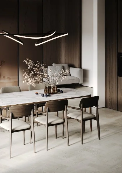 Паркетная доска Quartz Parquet Штучный паркет Дуб Скандинавский 44-1258-57 в Казани